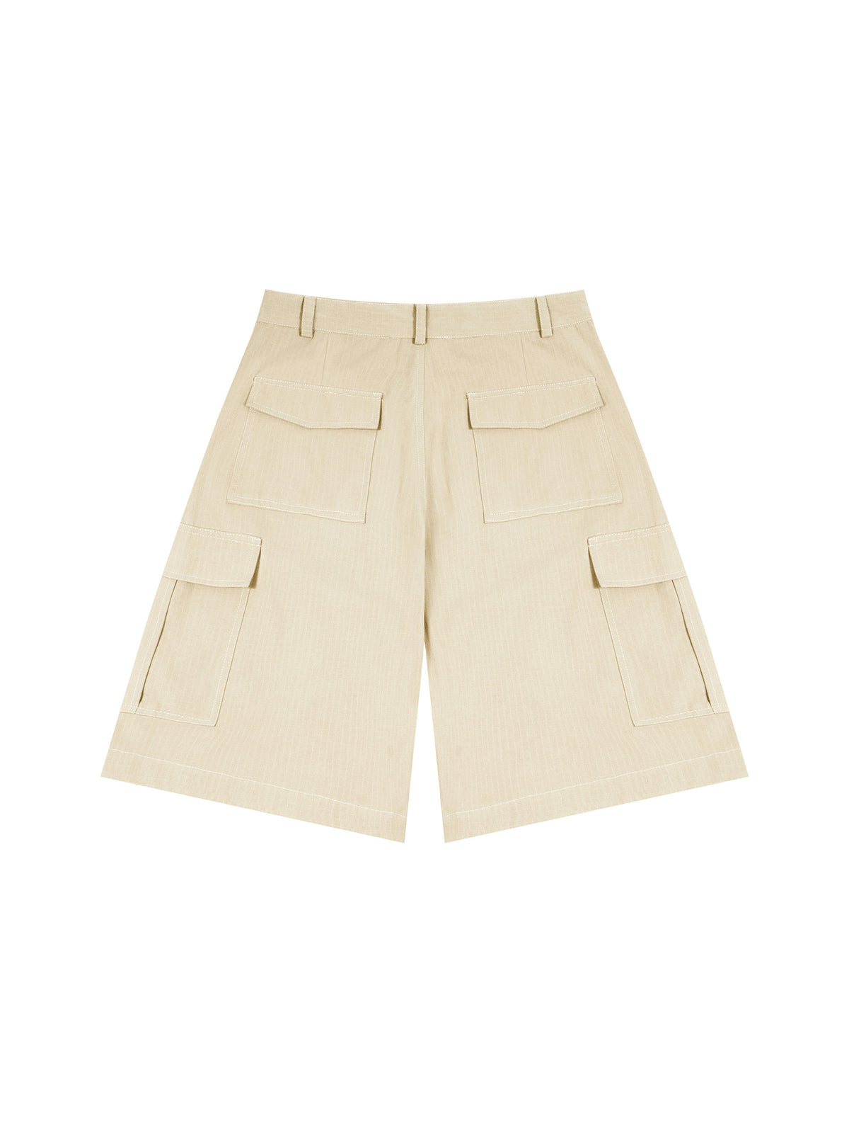 Unisex Woven Cargo Shorts – Relaxed Fit Utility Streetwear Shorts