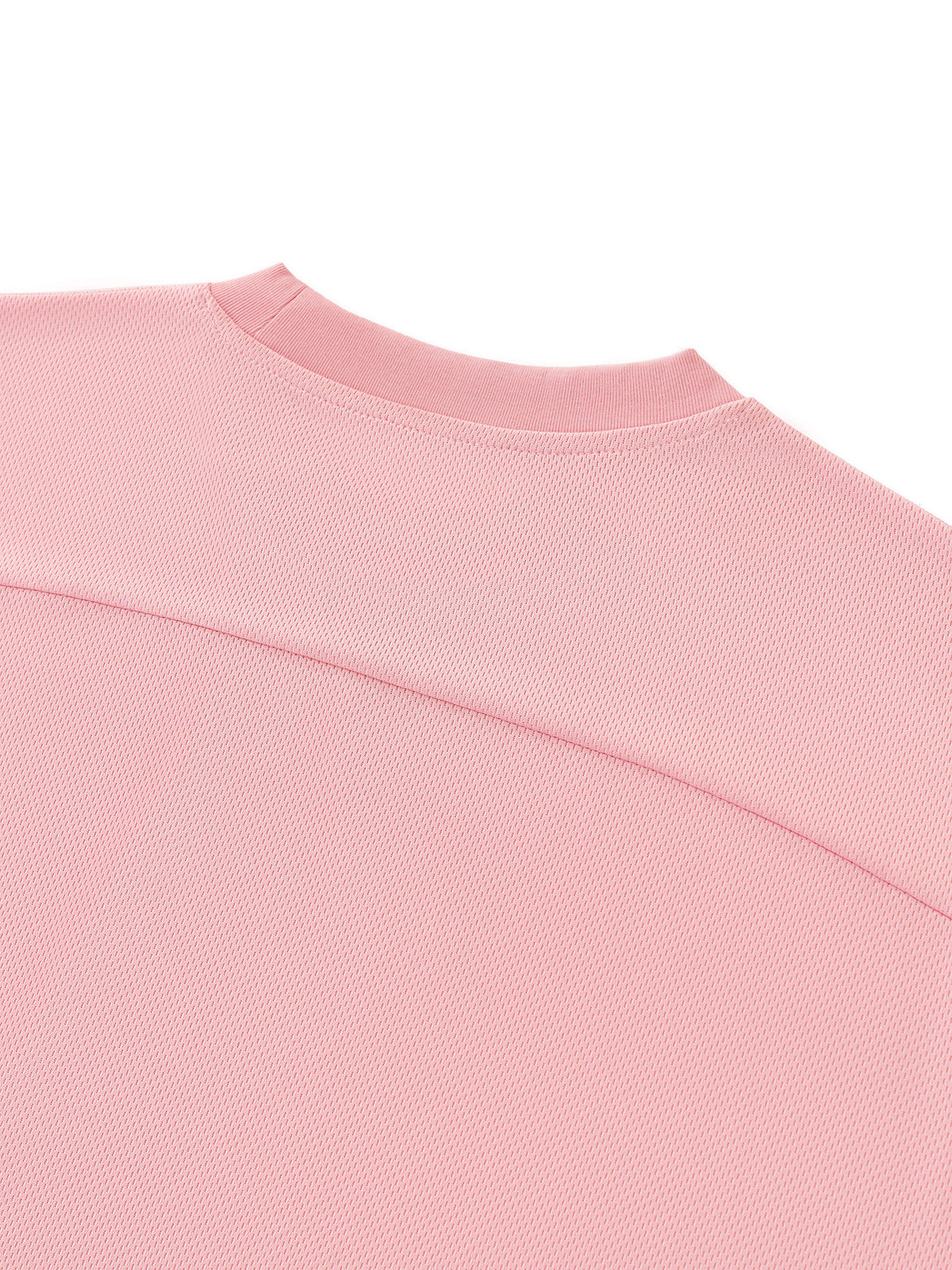 Unisex Boxy Mesh Crewneck T-Shirt – Oversized Breathable Streetwear Tee