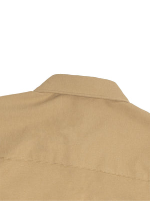 Unisex Heavyweight Boxy Short Sleeve Shirt – Oversized Premium Streetwear Button-Up