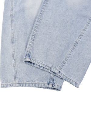 Men's Vintage Wash Sunfade Barrel Leg Jeans