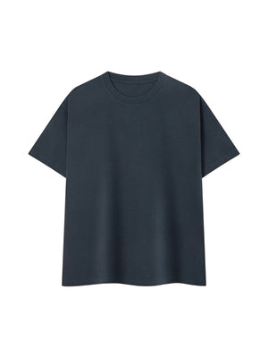Unisex Vintage Wash Boxy T-Shirt – Oversized Heavyweight Retro Streetwear Tee