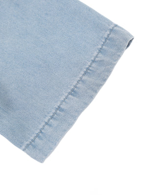 Women's Vintage Wash Boxy Cropped Shirt – Oversized Retro Crop Top Streetwear Tee