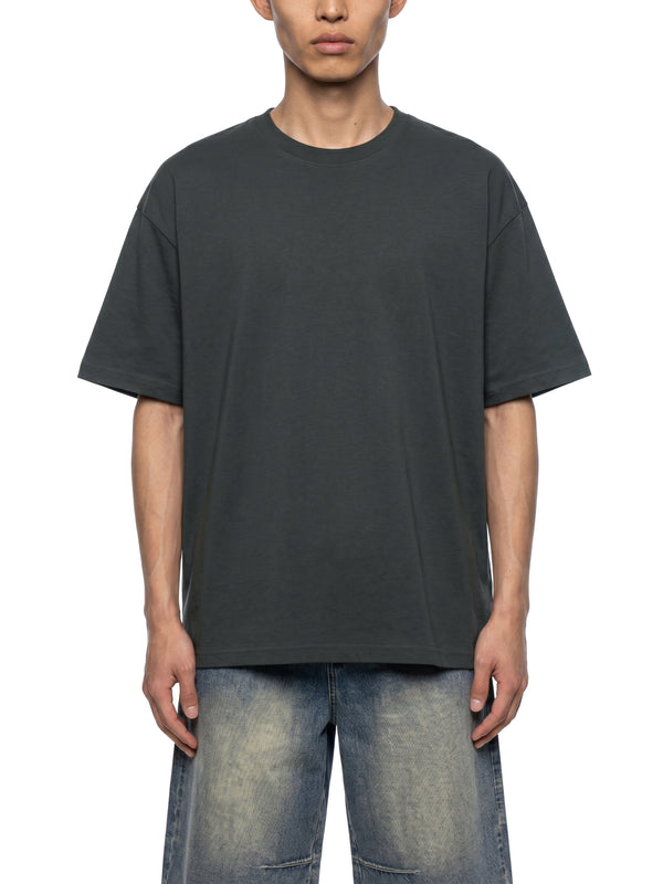 Men's Quick-Dry Drop Shoulder Performance T-Shirt – Oversized Athletic Tee
