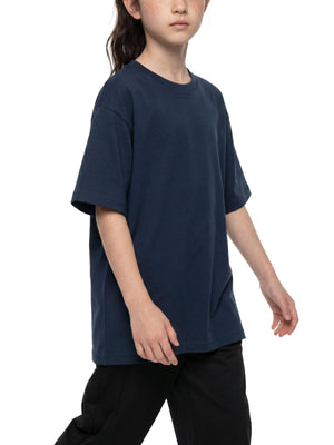 Essential Kids Cotton T-Shirt – Soft Everyday Crew Neck Tee
