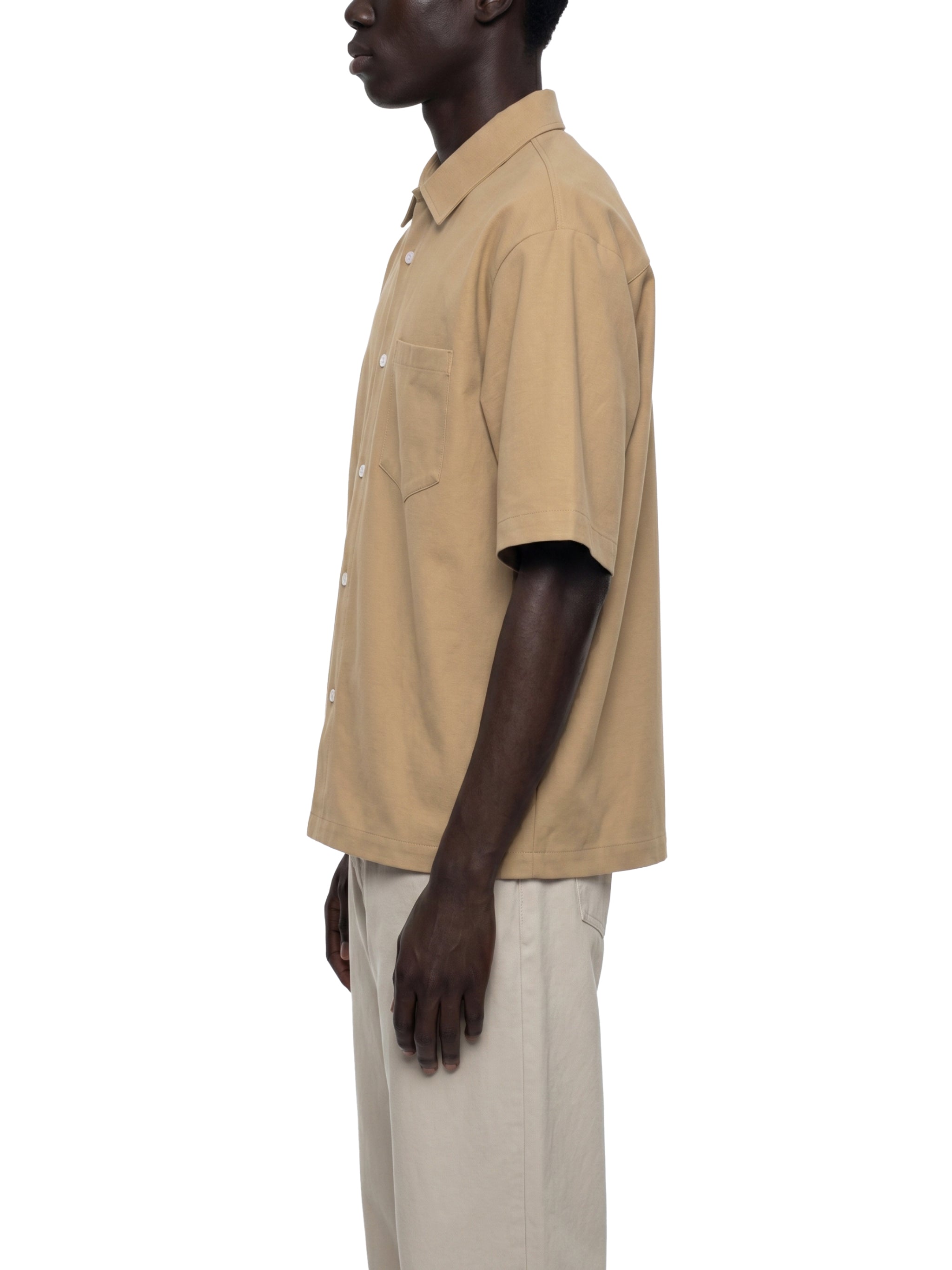 Unisex Boxy Heavyweight Short Sleeve Shirt