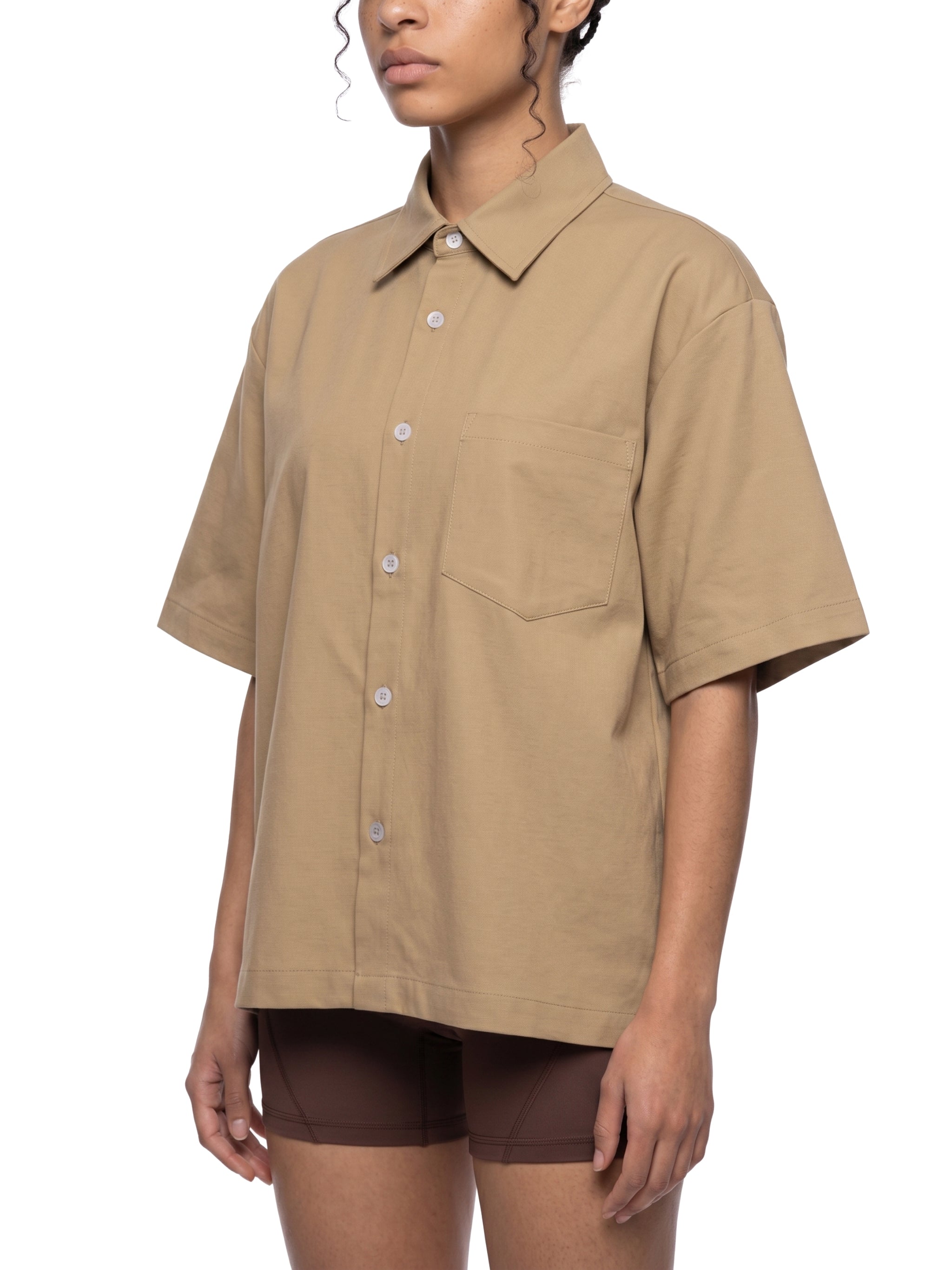 Unisex Boxy Heavyweight Short Sleeve Shirt