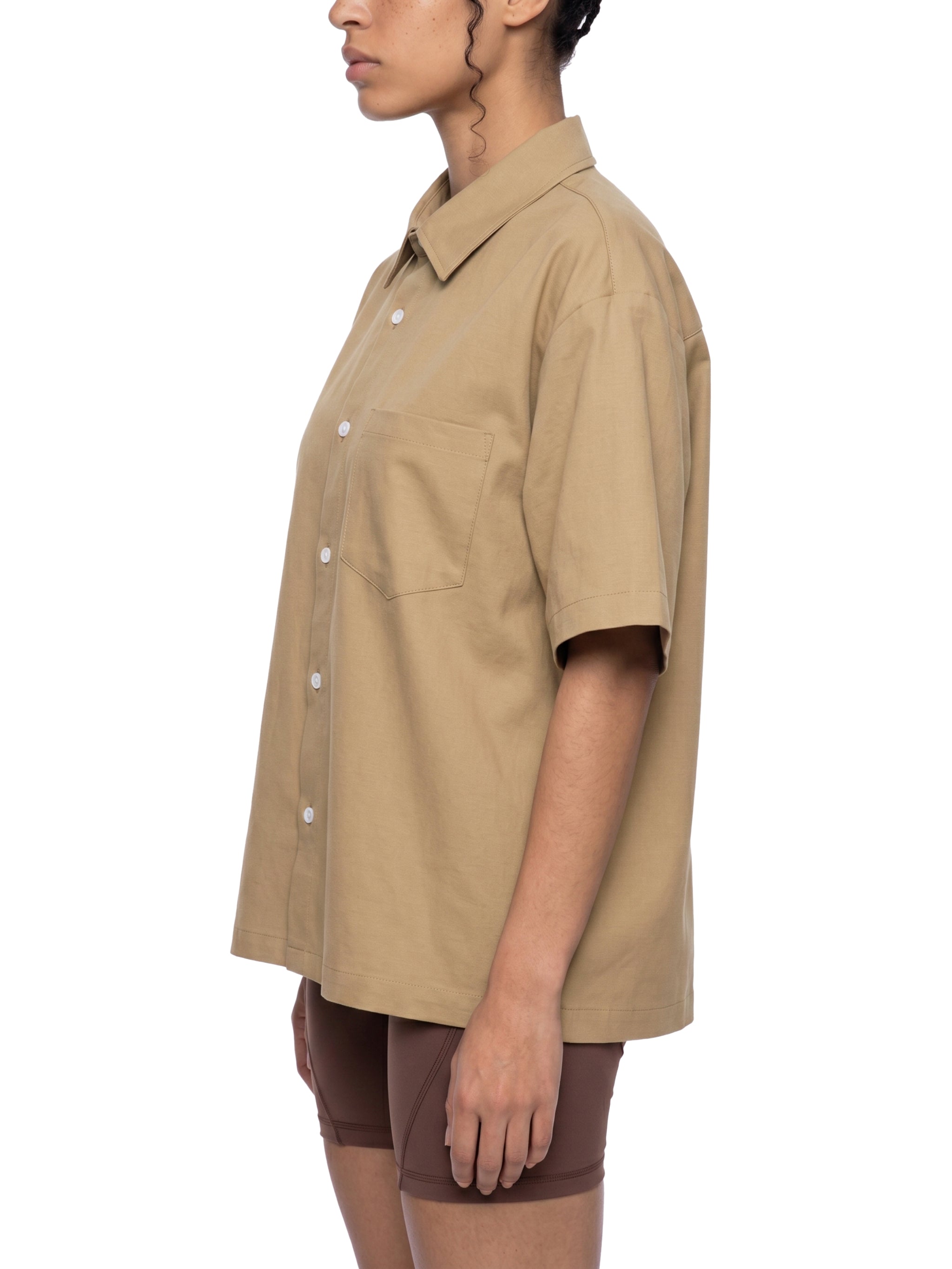 Unisex Boxy Heavyweight Short Sleeve Shirt