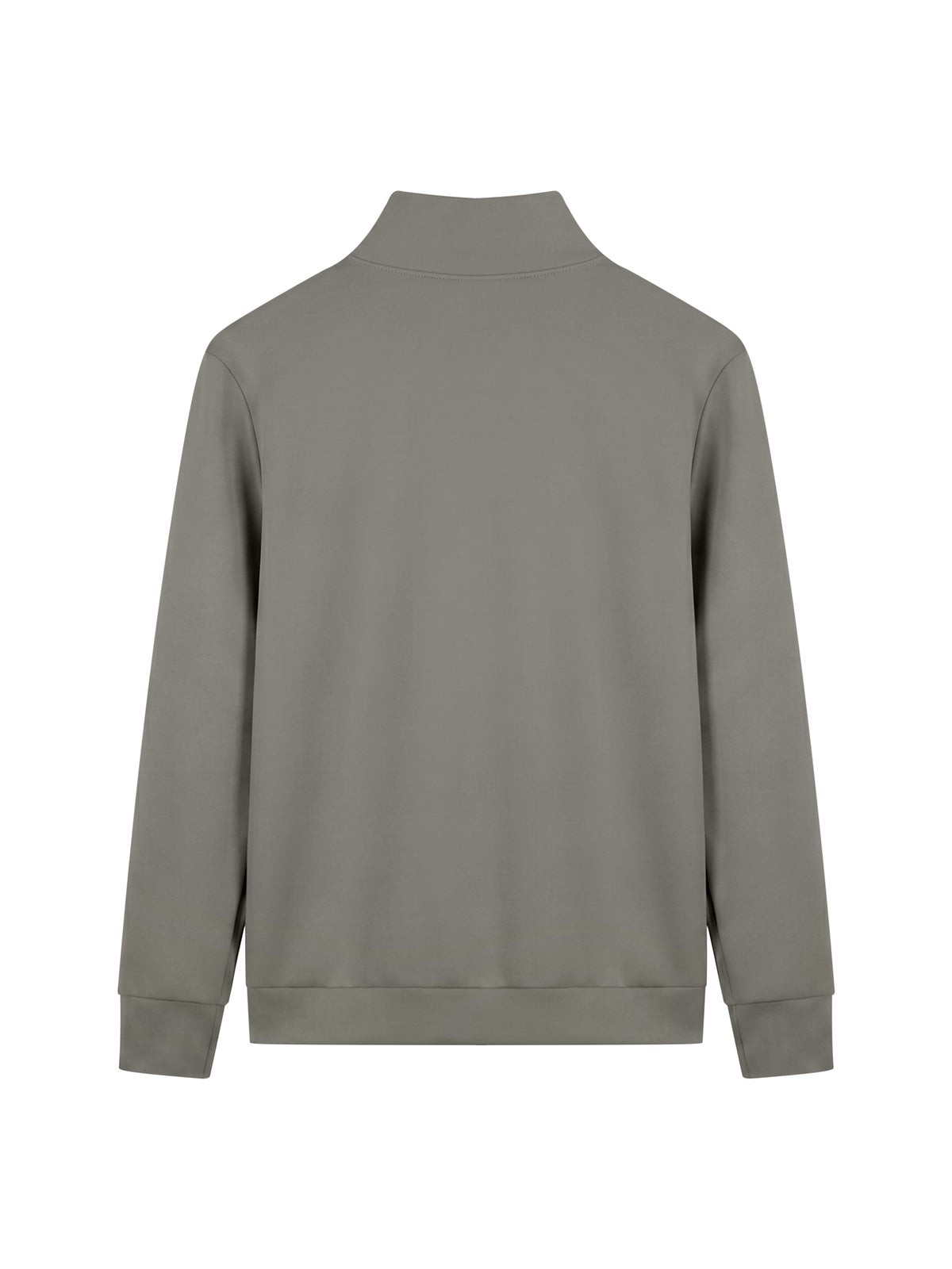 Men's Quarter Zip Sweatshirt – Premium Mock Neck Pullover