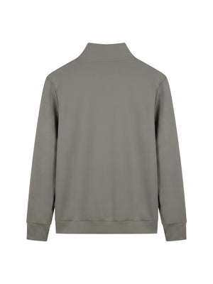 Men's Quarter Zip Sweatshirt – Premium Mock Neck Pullover
