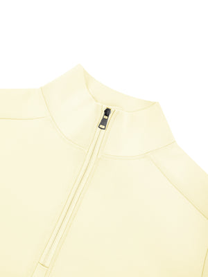 Men's Quarter Zip Sweatshirt – Premium Mock Neck Pullover