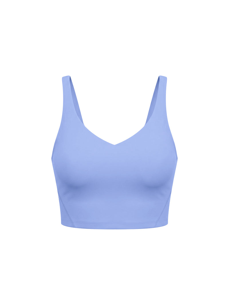 Women's V-Neck Yoga Sports Bra