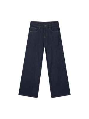 Men's Loose Fit Wide Leg Jeans – Relaxed Baggy Denim Pants