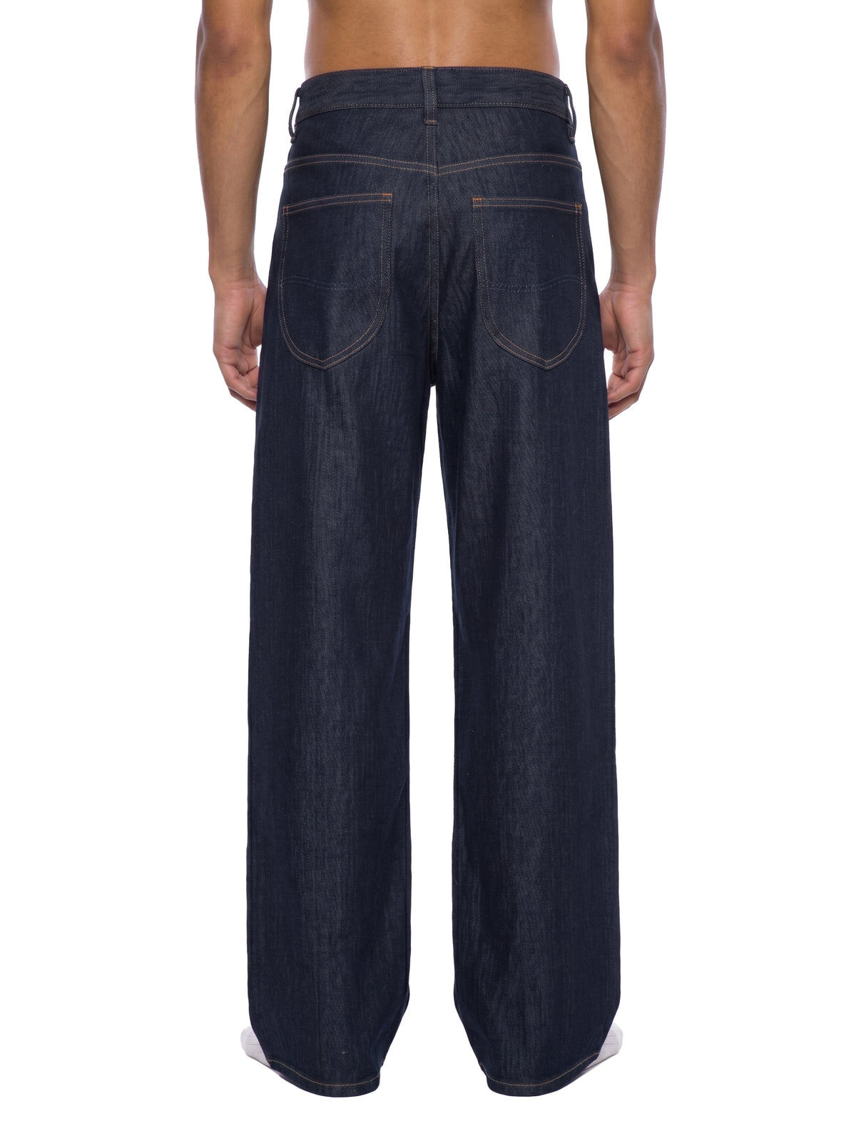 Men's Loose Fit Wide Leg Jeans – Relaxed Baggy Denim Pants
