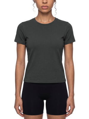 Women's Quick Dry Baby T-Shirt – Slim Fit Moisture-Wicking Activewear Tee