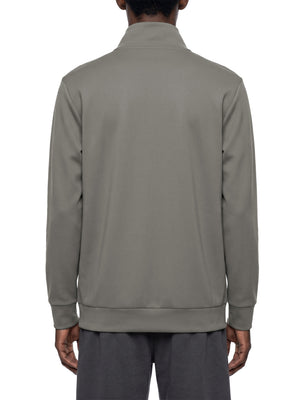 Men's Quarter Zip Sweatshirt – Premium Mock Neck Pullover