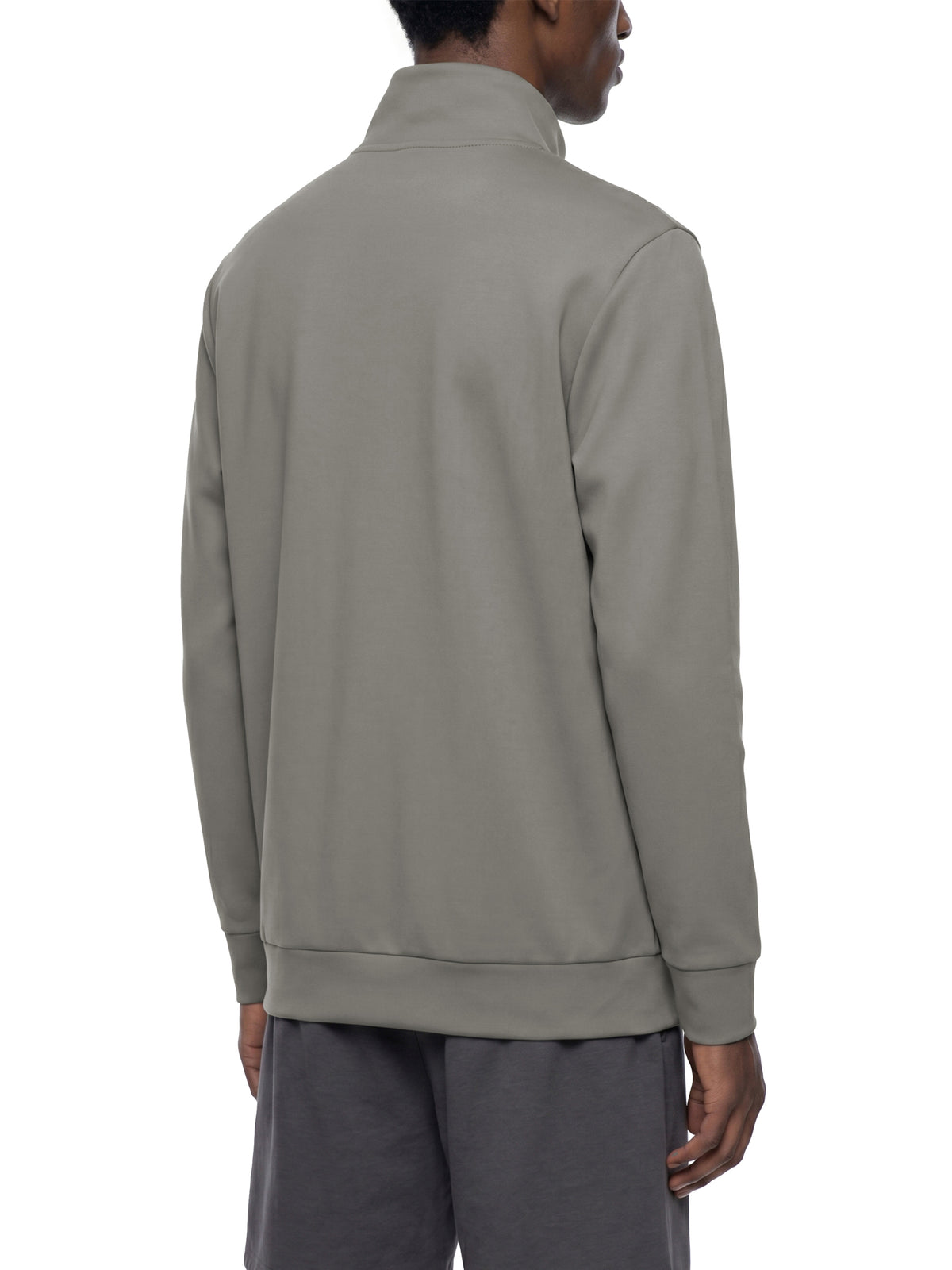 Men's Quarter Zip Sweatshirt – Premium Mock Neck Pullover