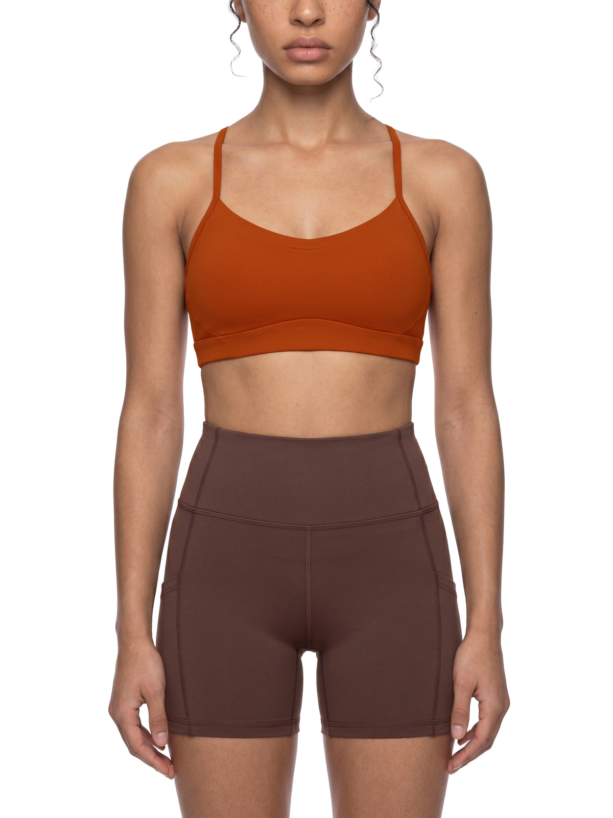 Women's Medium Support Sports Bra – Performance Cropped Activewear Top