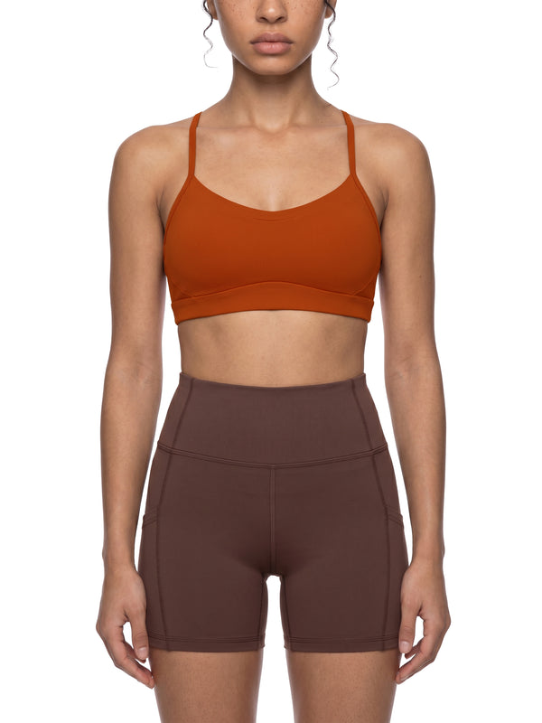 Women's Medium Support Sports Bra – Performance Cropped Activewear Top