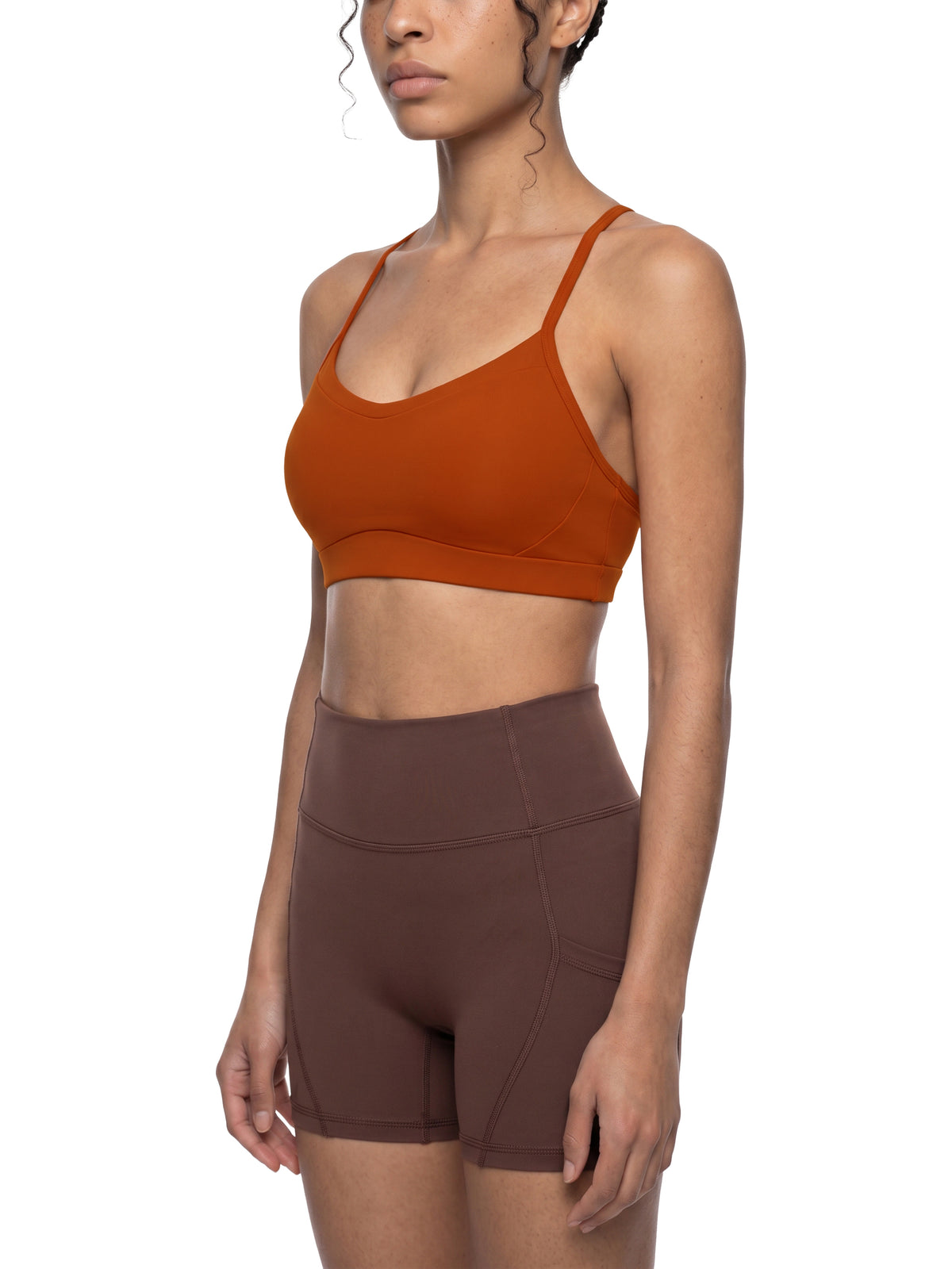 Women's Medium Support Sports Bra – Performance Cropped Activewear Top