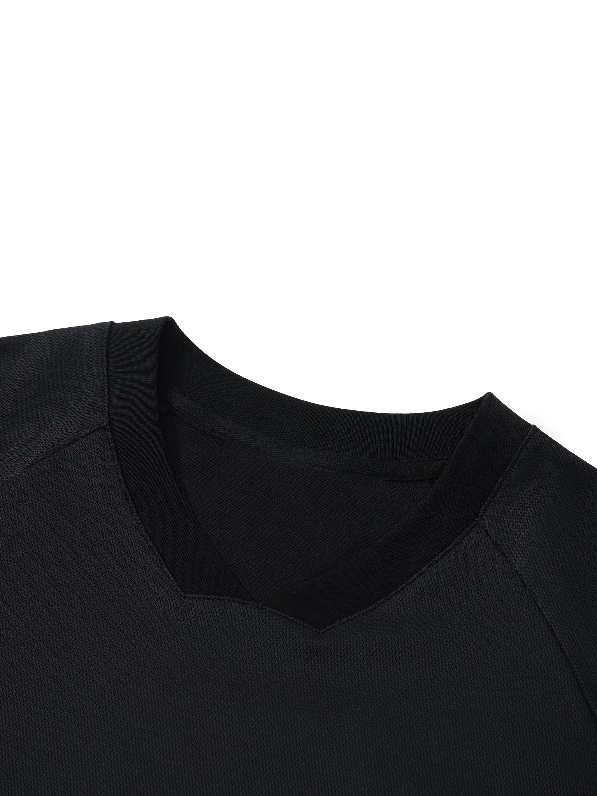Unisex Color Block Performance T-Shirt – Quick-Dry Athletic Streetwear Tee