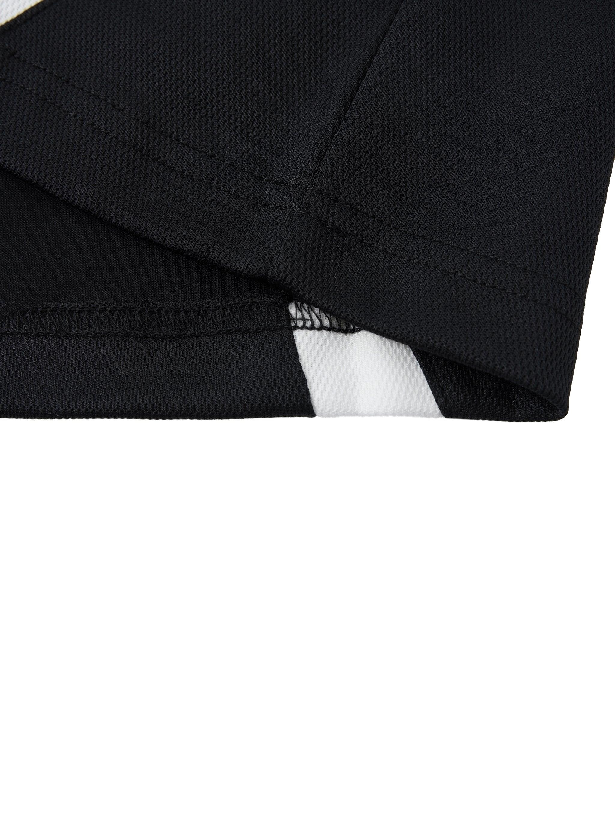 Unisex Color Block Performance T-Shirt – Quick-Dry Athletic Streetwear Tee