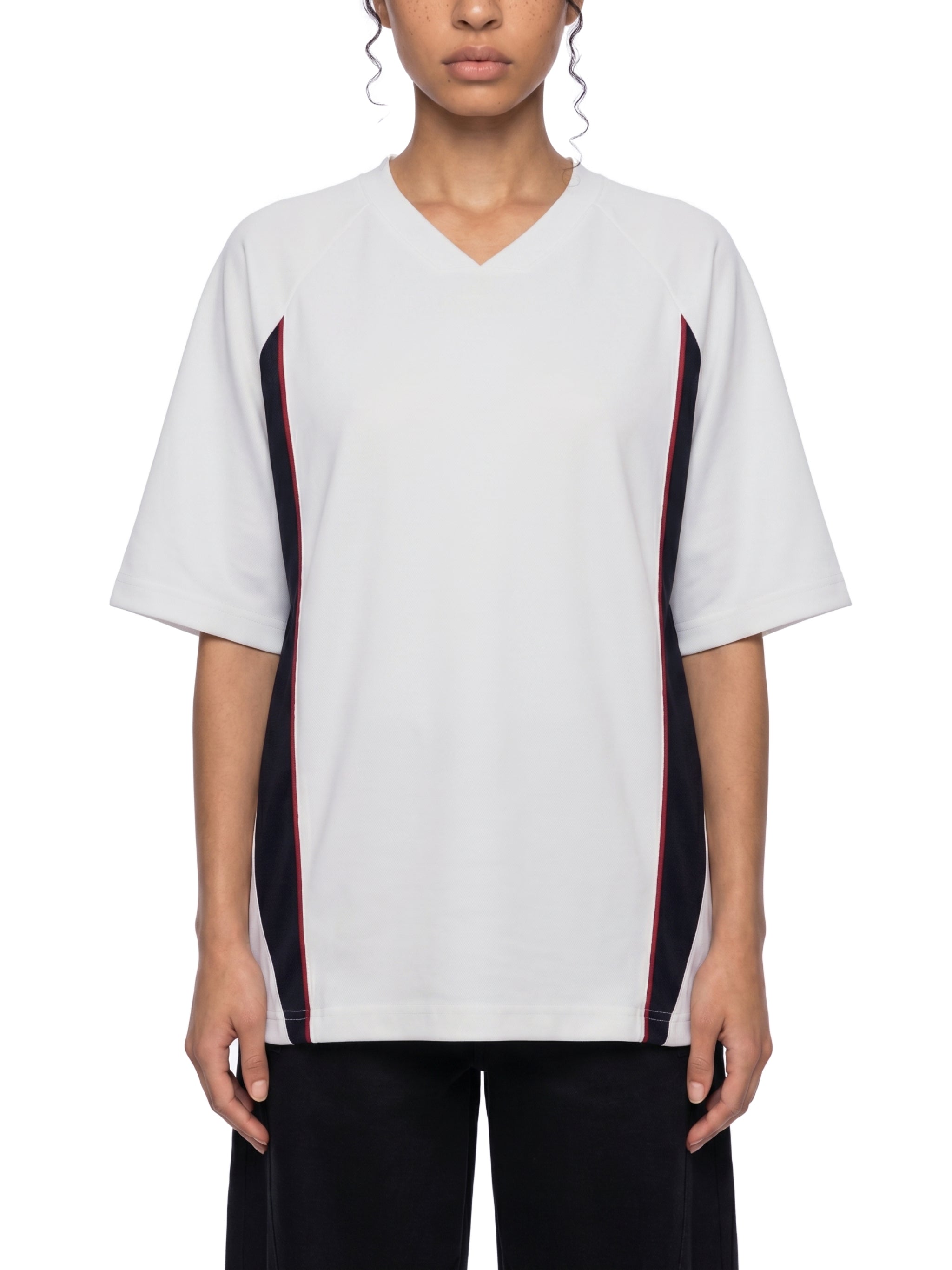 Unisex Color Block Performance T-Shirt – Quick-Dry Athletic Streetwear Tee