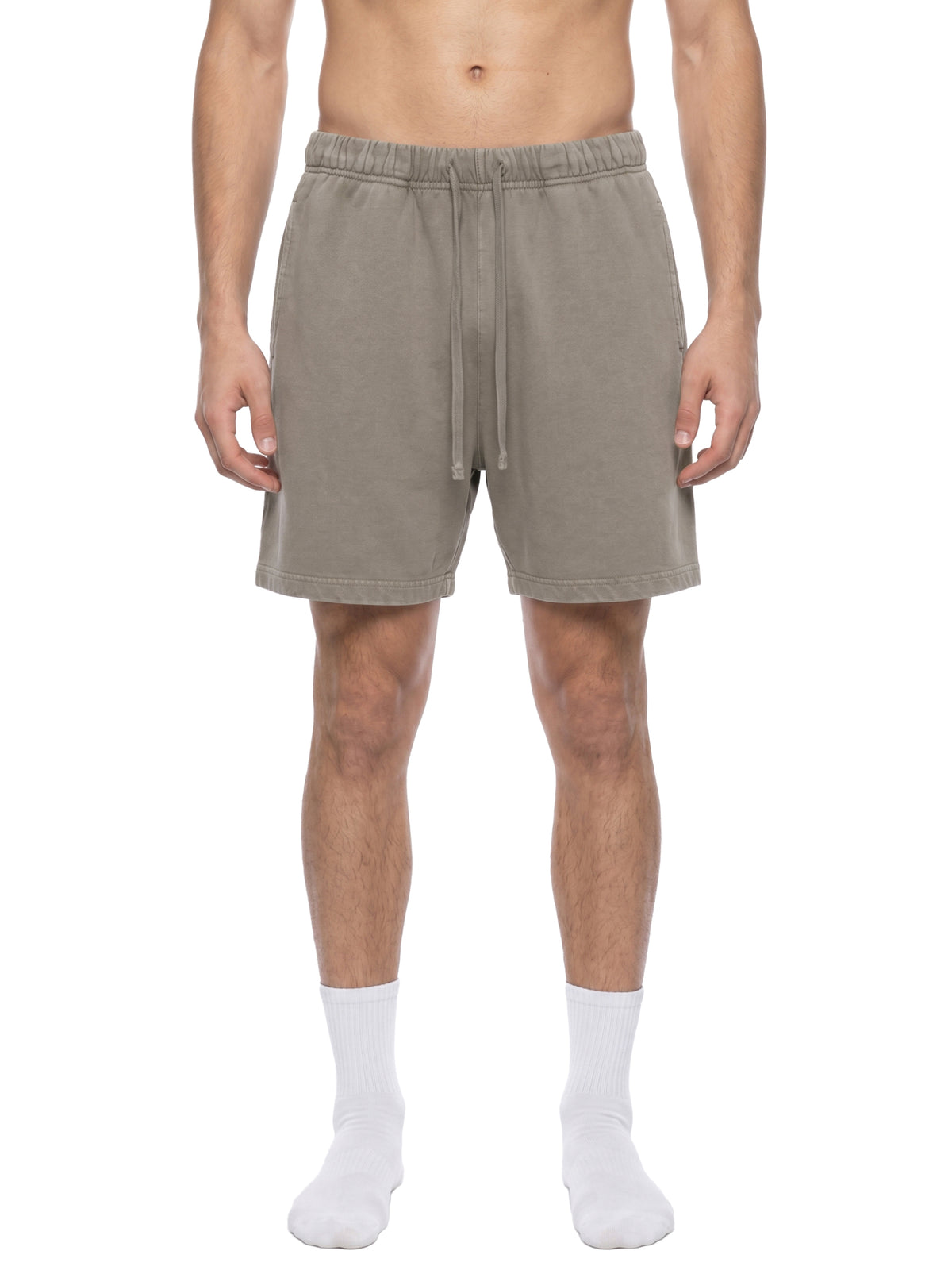 Unisex Vintage Wash Cotton Shorts – Relaxed Fit Streetwear Shorts