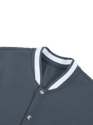 Unisex Heavyweight Boxy Baseball Jersey – Oversized Vintage Streetwear Button-Up Shirt