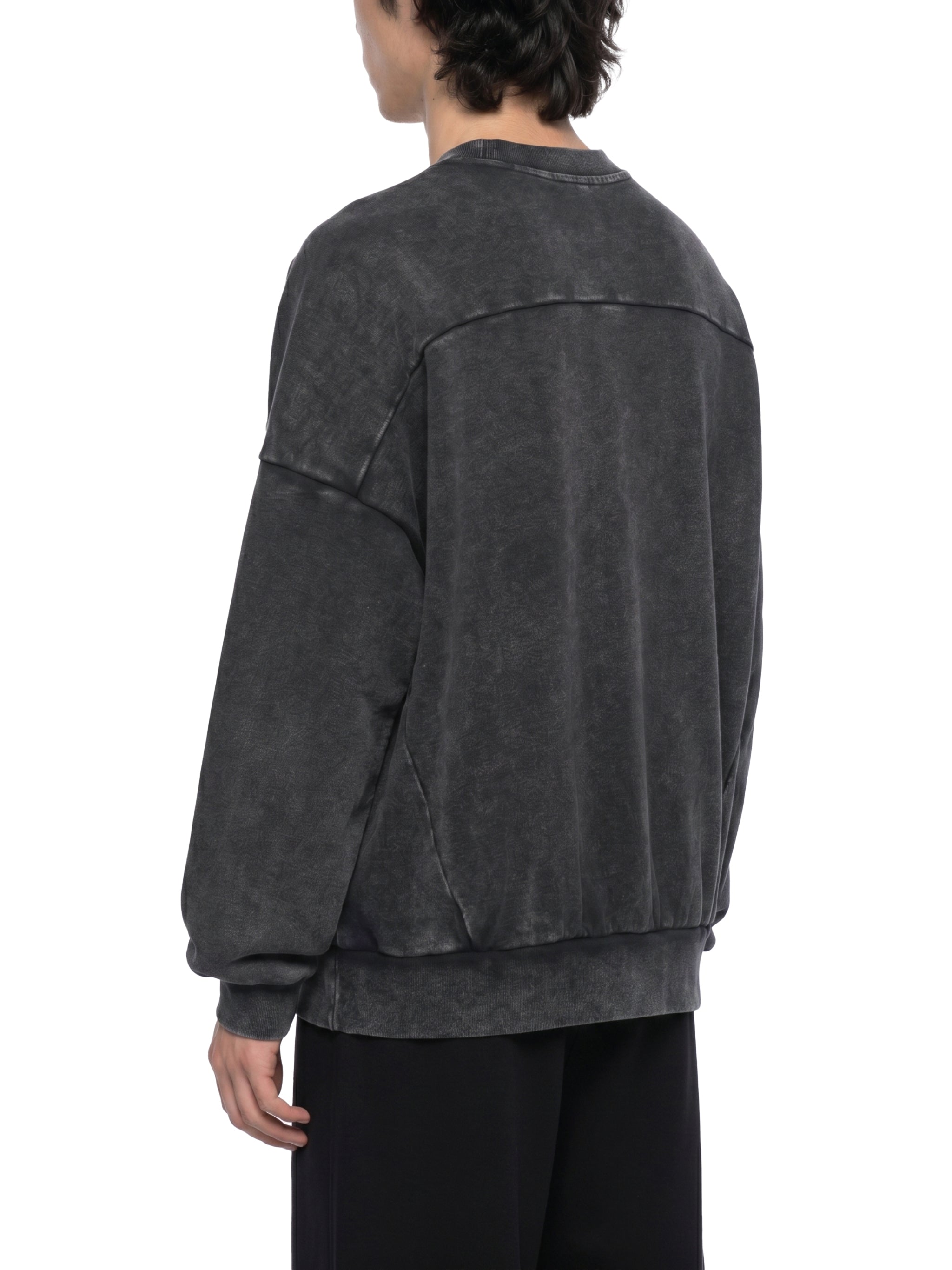 Unisex Mineral Wash Boxy Sweatshirt