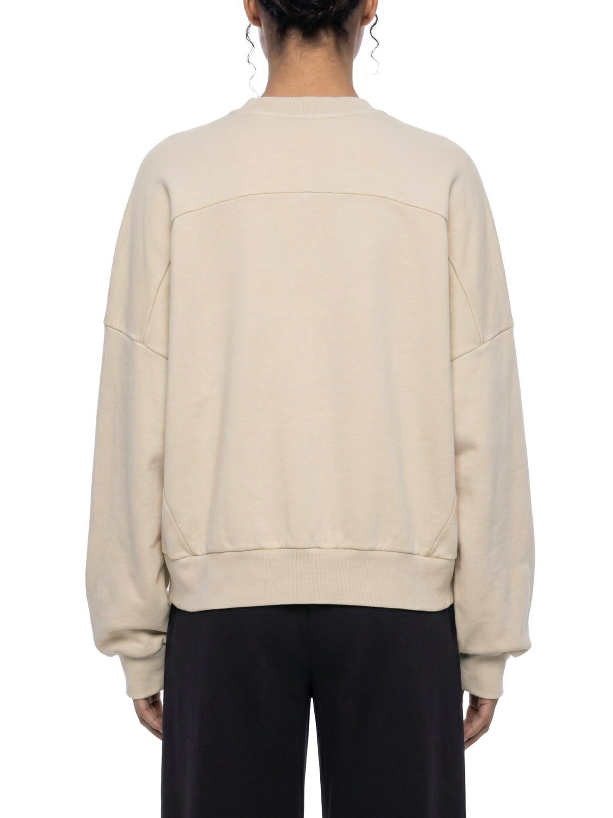 Unisex Oversized Mineral Wash Sweatshirt – Vintage Heavyweight Cotton Boxy Crewneck