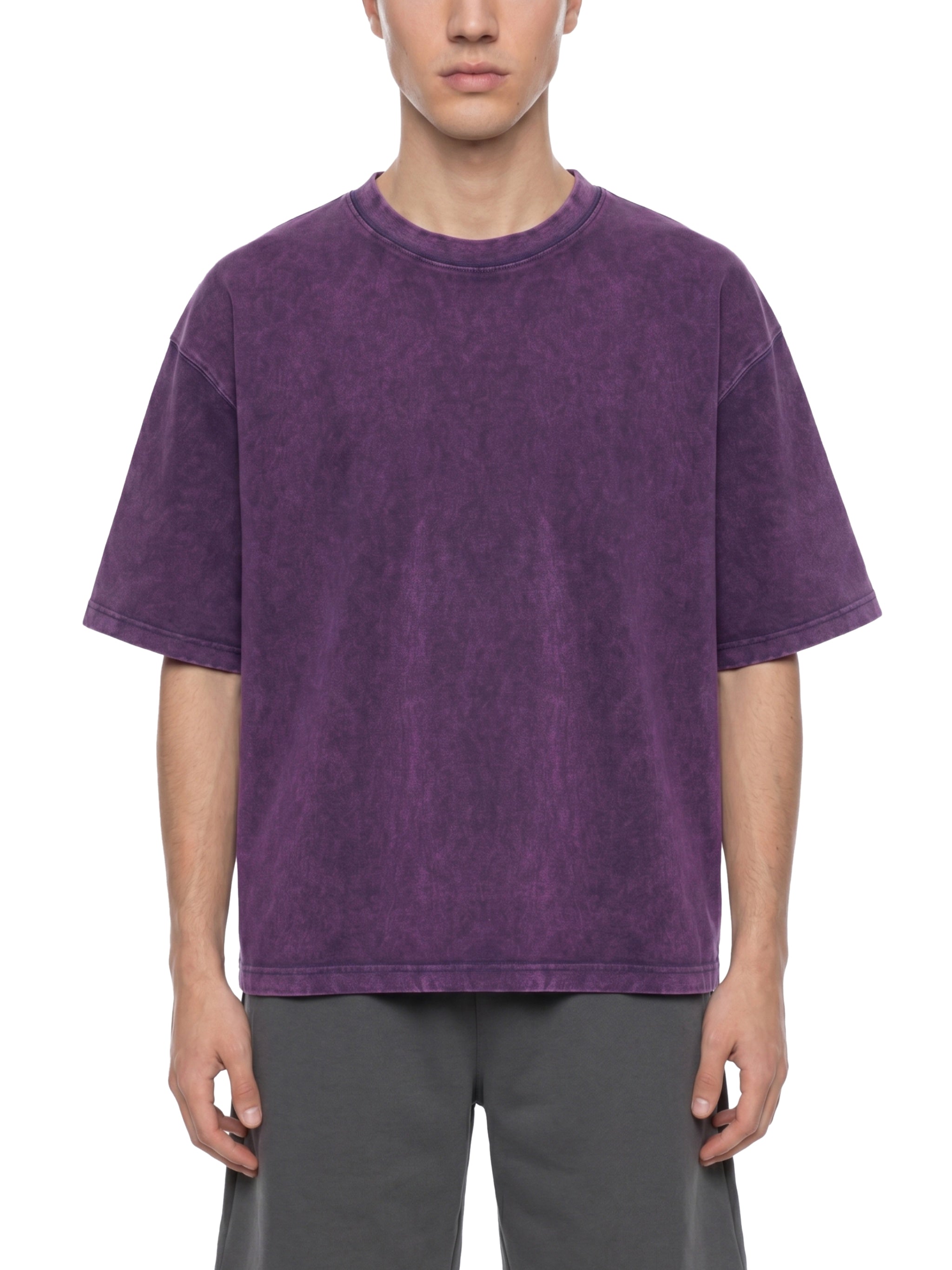 Unisex Heavyweight Mineral Wash Boxy T-Shirt