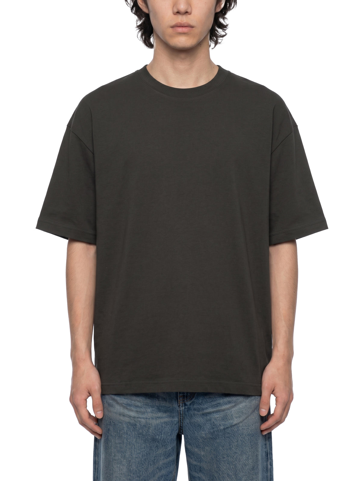 Unisex Drop Shoulder Cotton T-Shirt – Oversized Premium Streetwear Essentia