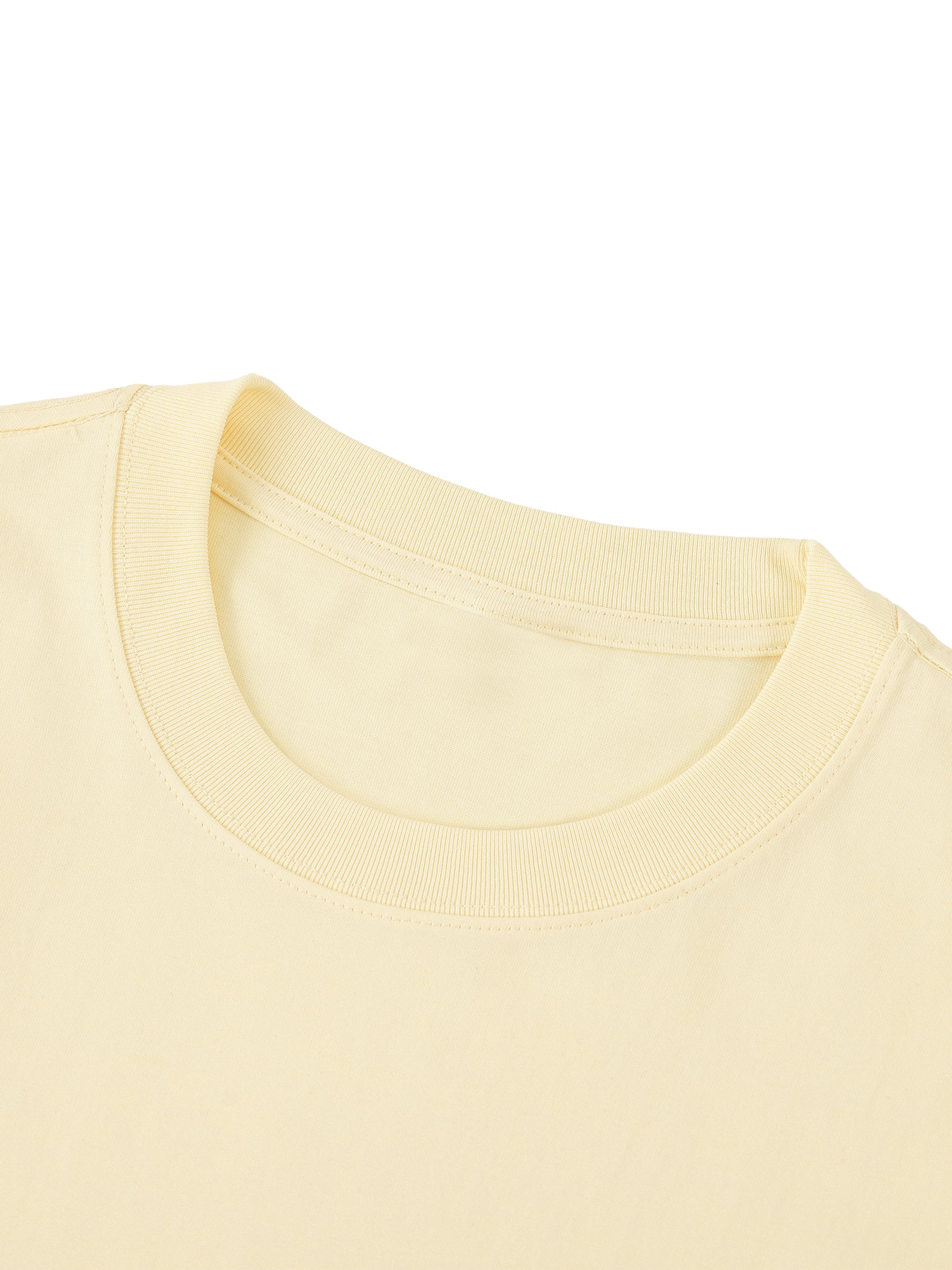 Unisex Drop Shoulder Cotton T-Shirt