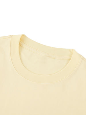 Unisex Drop Shoulder Cotton T-Shirt – Oversized Premium Streetwear Essentia