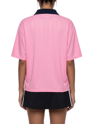 Unisex Striped Boxy Soccer Jersey – Oversized Retro Football Streetwear Shirt