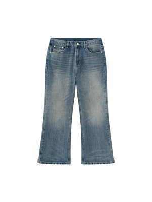 Men's Vintage Wash Denim Jeans