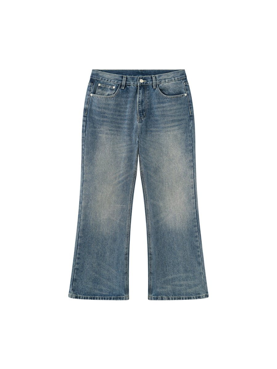 Men's Vintage Wash Denim Jeans - MYN2O