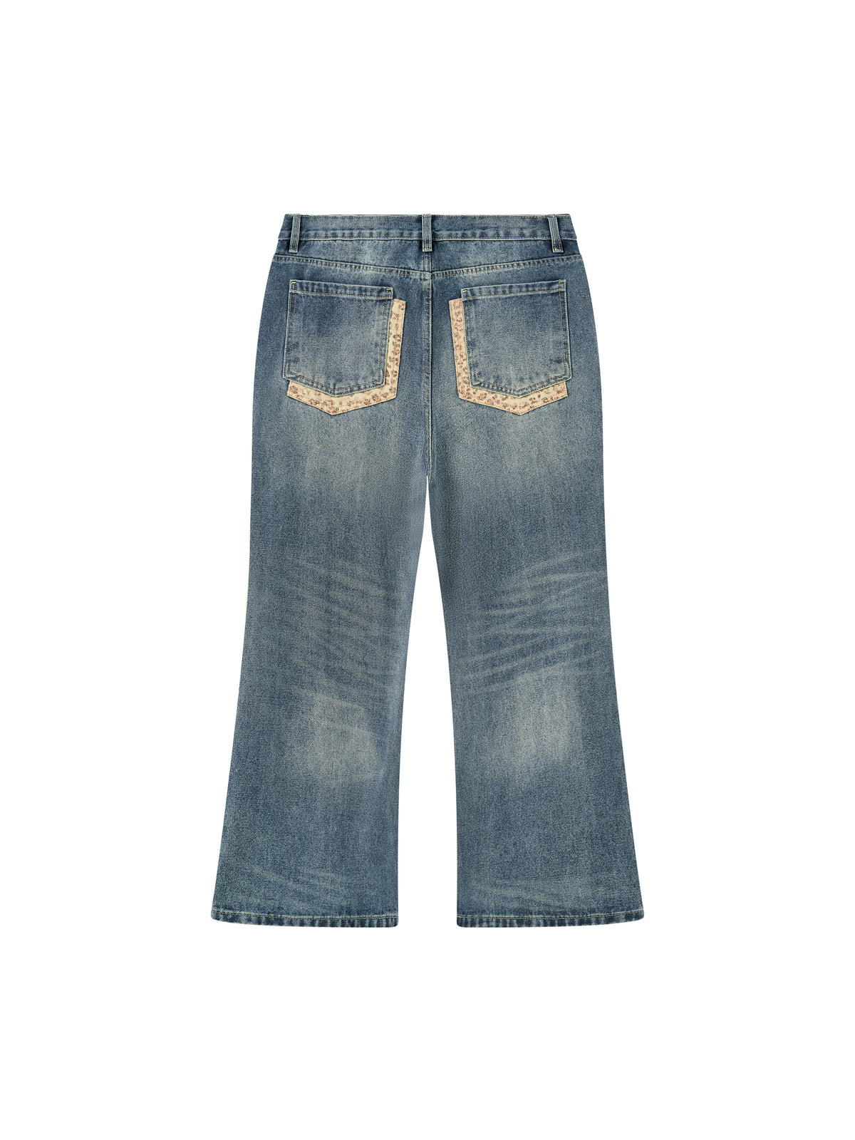 Men's Vintage Wash Denim Jeans