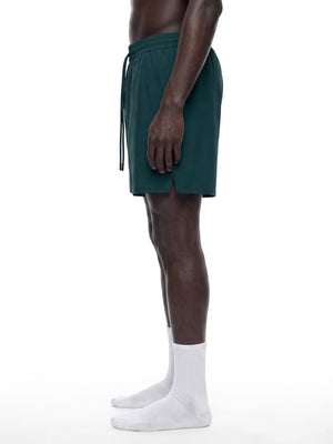 Men's Pocketed Compression-Lined Performance Shorts