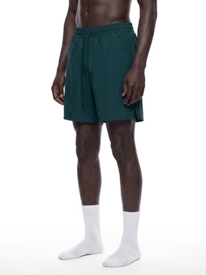 Men's Pocketed Compression-Lined Performance Shorts