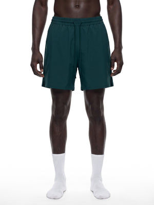 Men's Pocketed Compression-Lined Performance Shorts