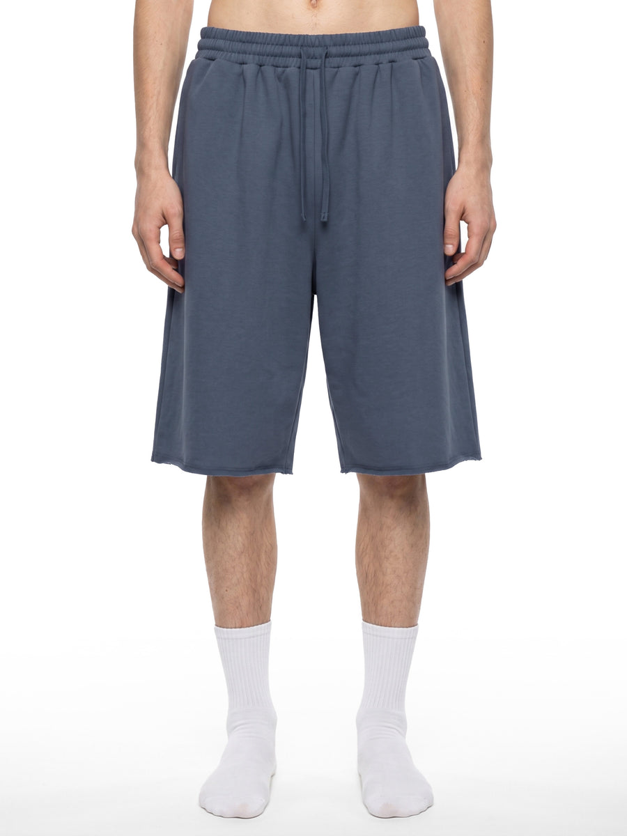 Unisex Loose Raw Edge Shorts alternate view