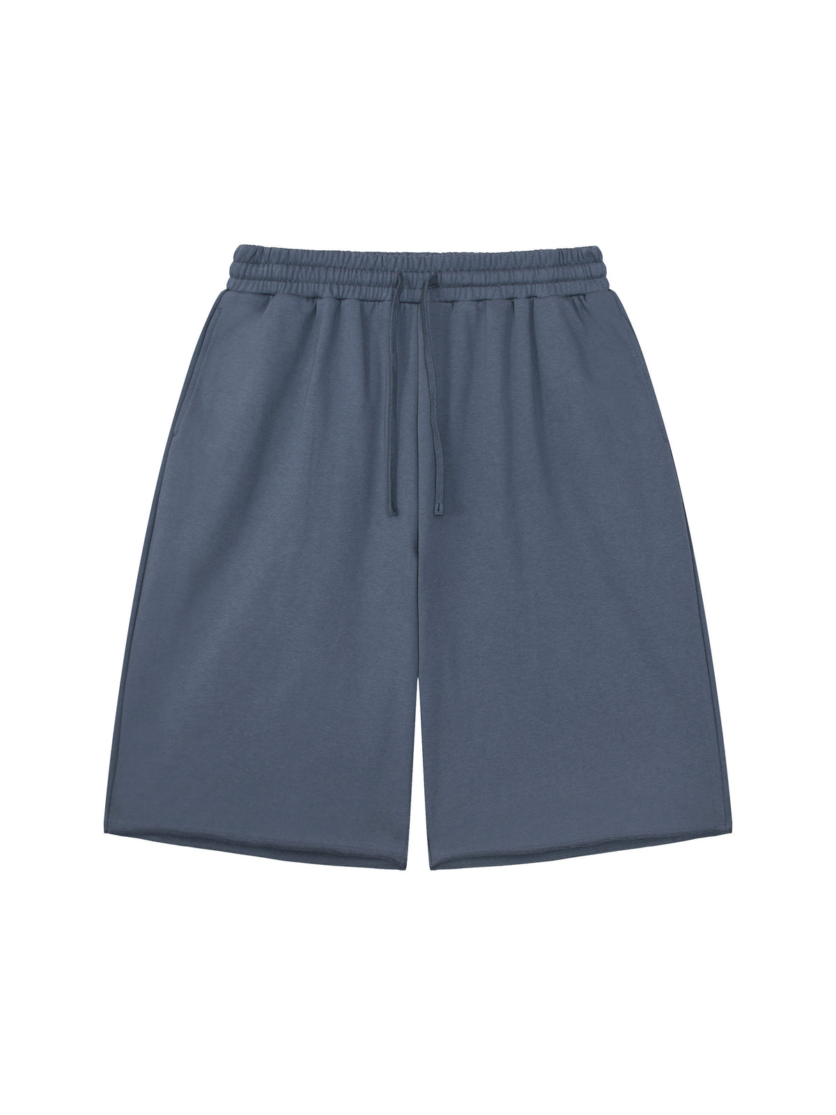 Unisex Loose Raw Edge Shorts