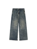 Men's Vintage Wash Denim Jeans