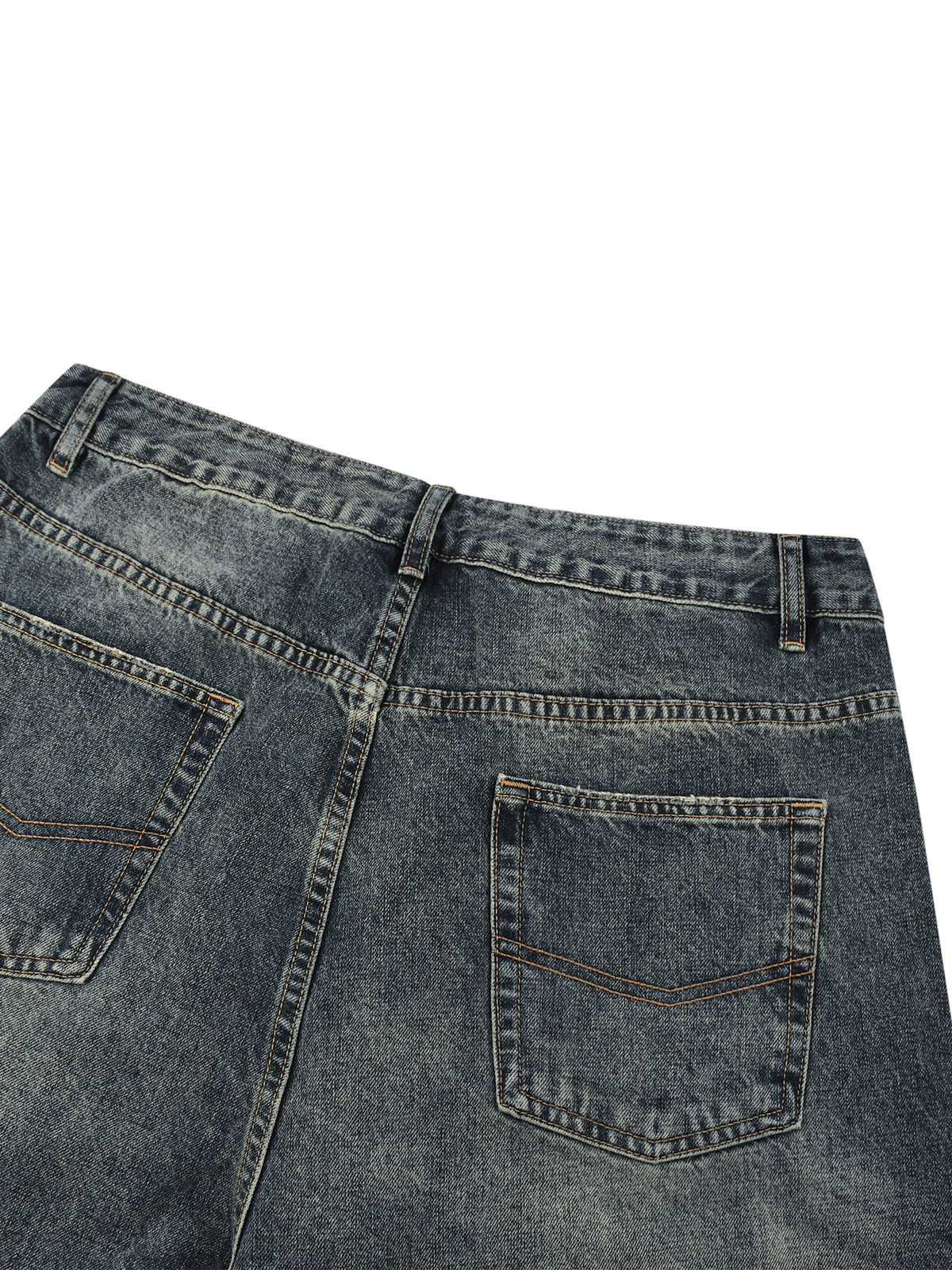 Men's Vintage Wash Denim Jeans