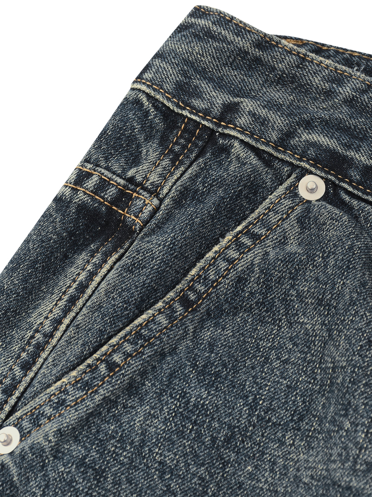 Men's Vintage Wash Denim Jeans