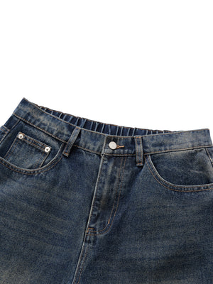 Men's Vintage Wash Denim Jeans