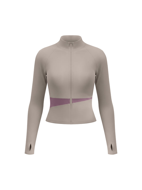 Women's Paneled Yoga Jacket
