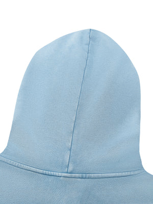 Unisex Mineral Wash Boxy Full Zip Hoodie