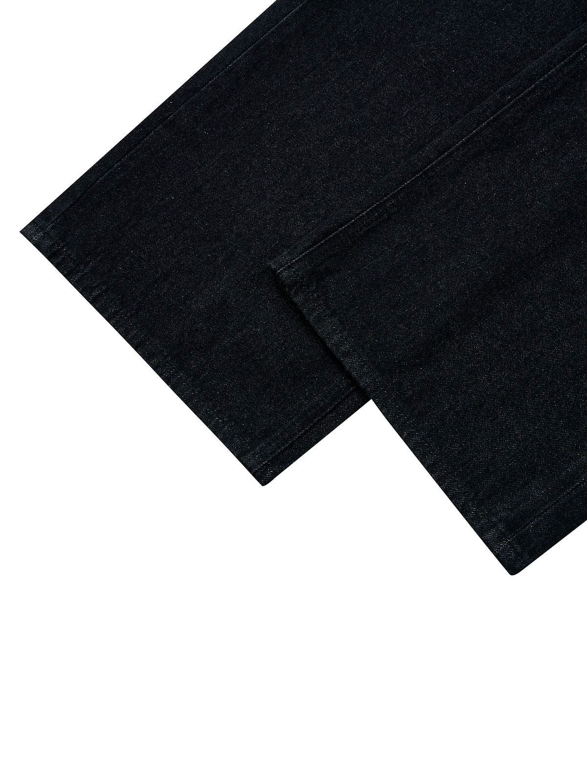 Men's Vintage Wash Wide Leg Denim Jeans